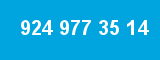 924 977 35 14 924 977 35 14
